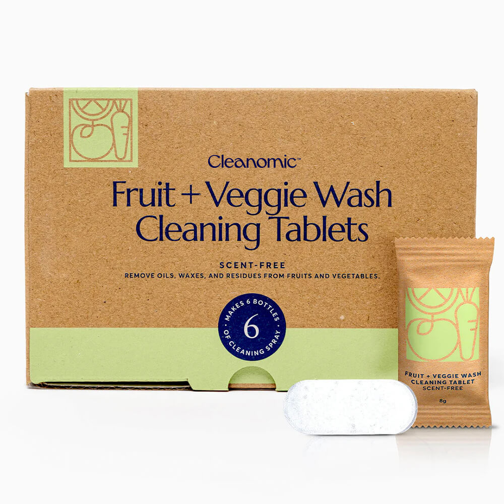 Fruit + Veggie Wash Cleaning Tablets – Cleanomic