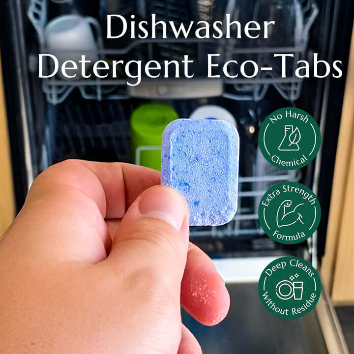 Dishwasher Detergent Eco-Tablets – Cleanomic