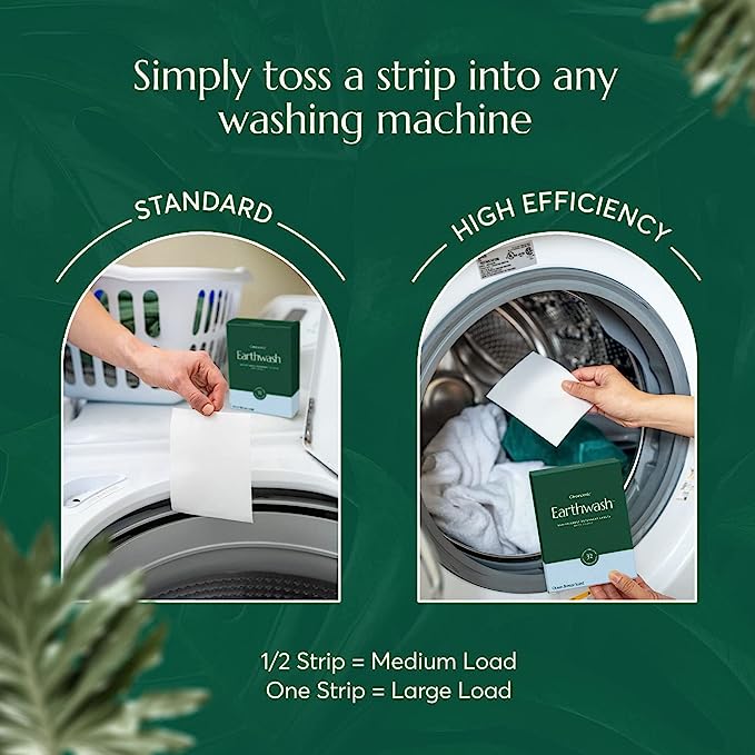 Earthwash Detergent Strips Cleanomic
