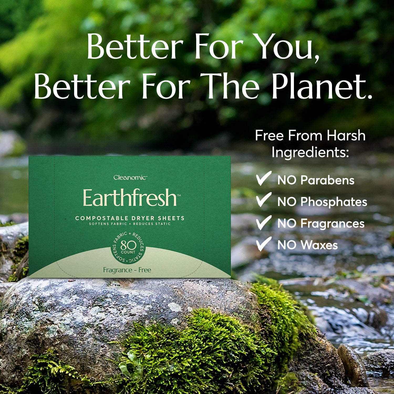 Earthfresh Dryer Sheets – Cleanomic