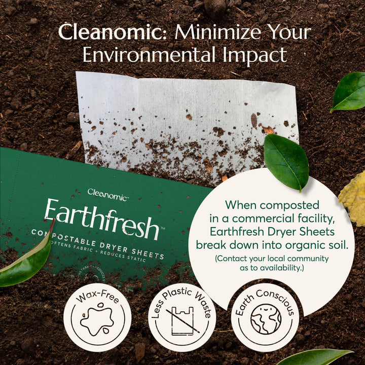Earthfresh Dryer Sheets – Cleanomic