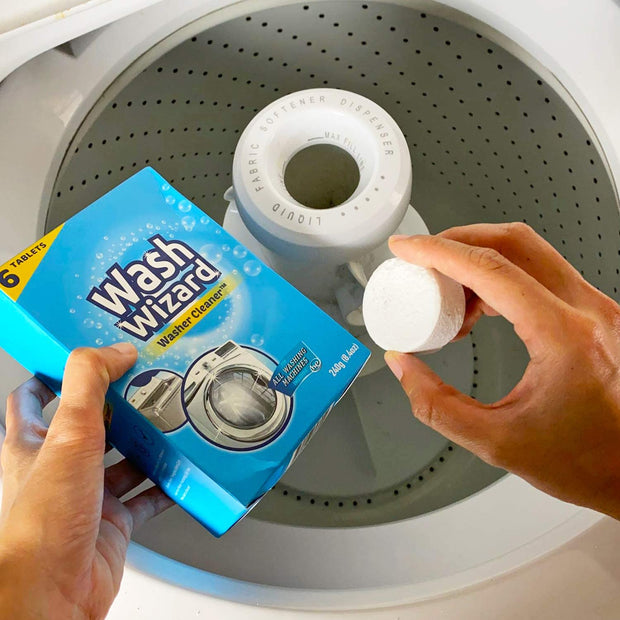 Rinsewizard Washing Machine Cleaner, Deep Cleaning Tablet, Cleans