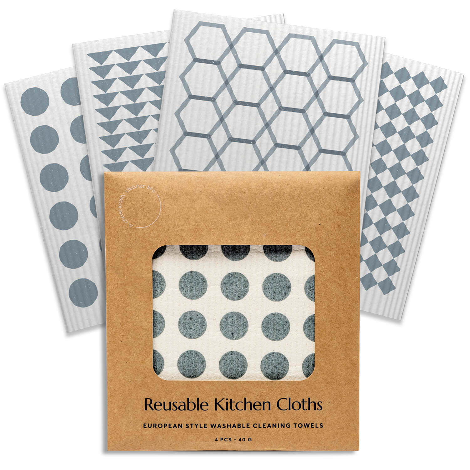 Reusable Kitchen Goods Reusable Kitchen Cloths – Cleanomic