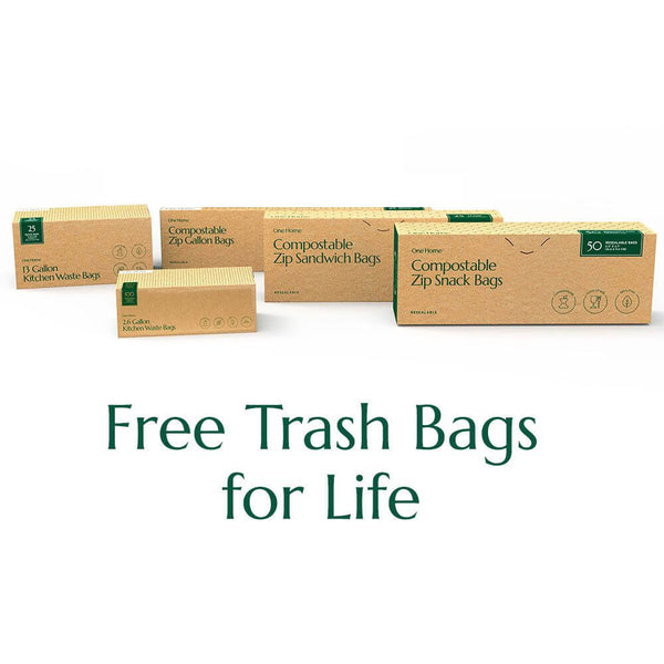 Compostable* Zip Bags – Cleanomic