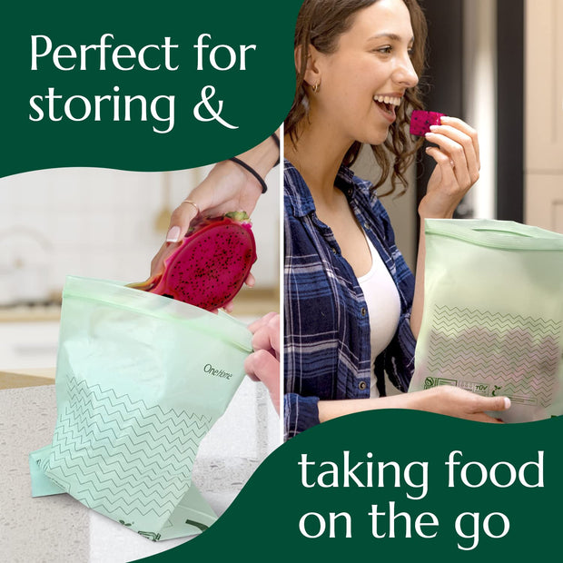 Compostable* Zip Quart Bags – Cleanomic