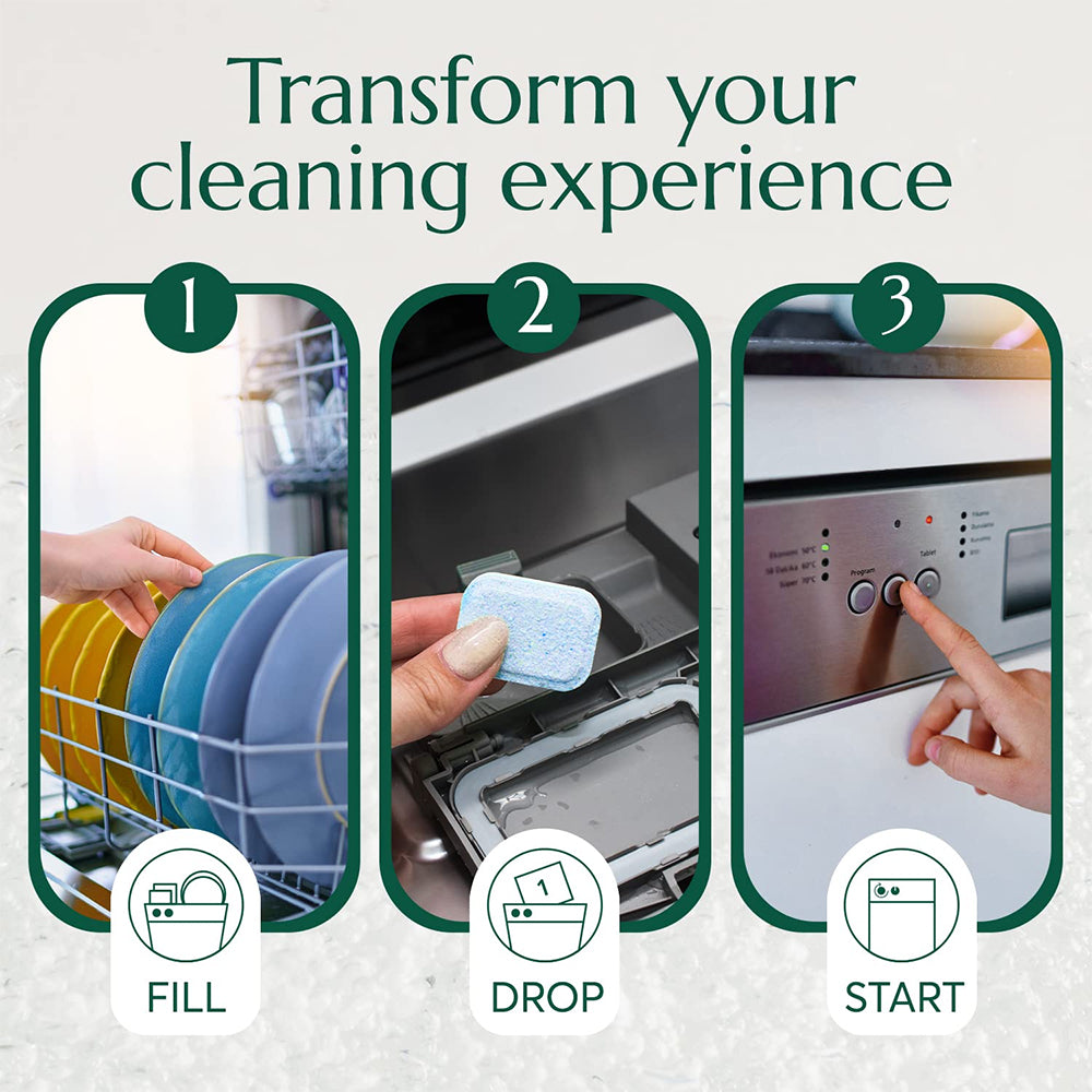 Dishwasher Detergent Eco-Tablets – Cleanomic