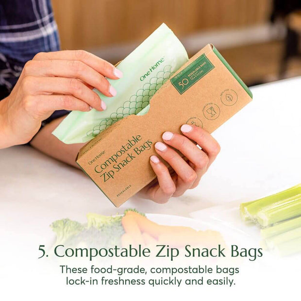 Compostable Zip Bags Cleanomic