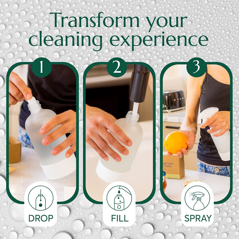 Fruit + Veggie Wash Cleaning Tablets – Cleanomic