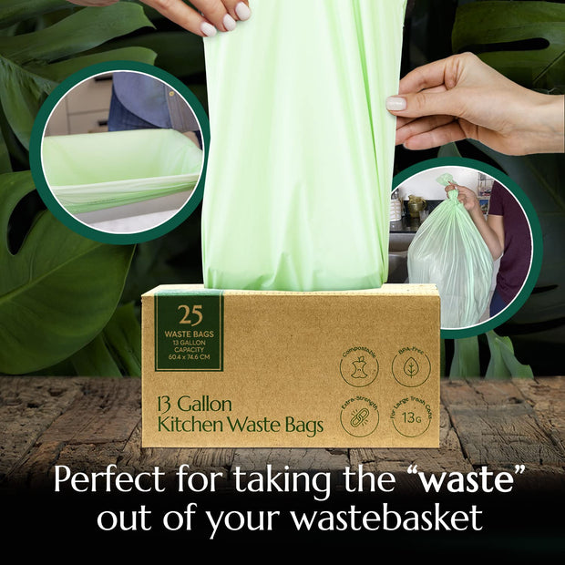 Printed Compostable Trash Bags by Hosted - Hive – Hive Brands