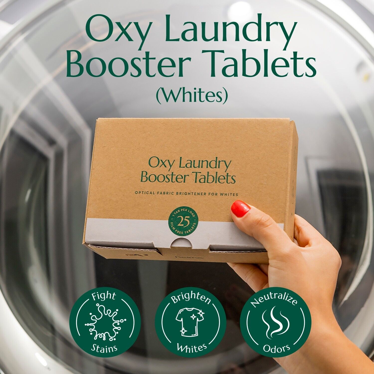 Oxy Laundry Booster Tablets – Cleanomic