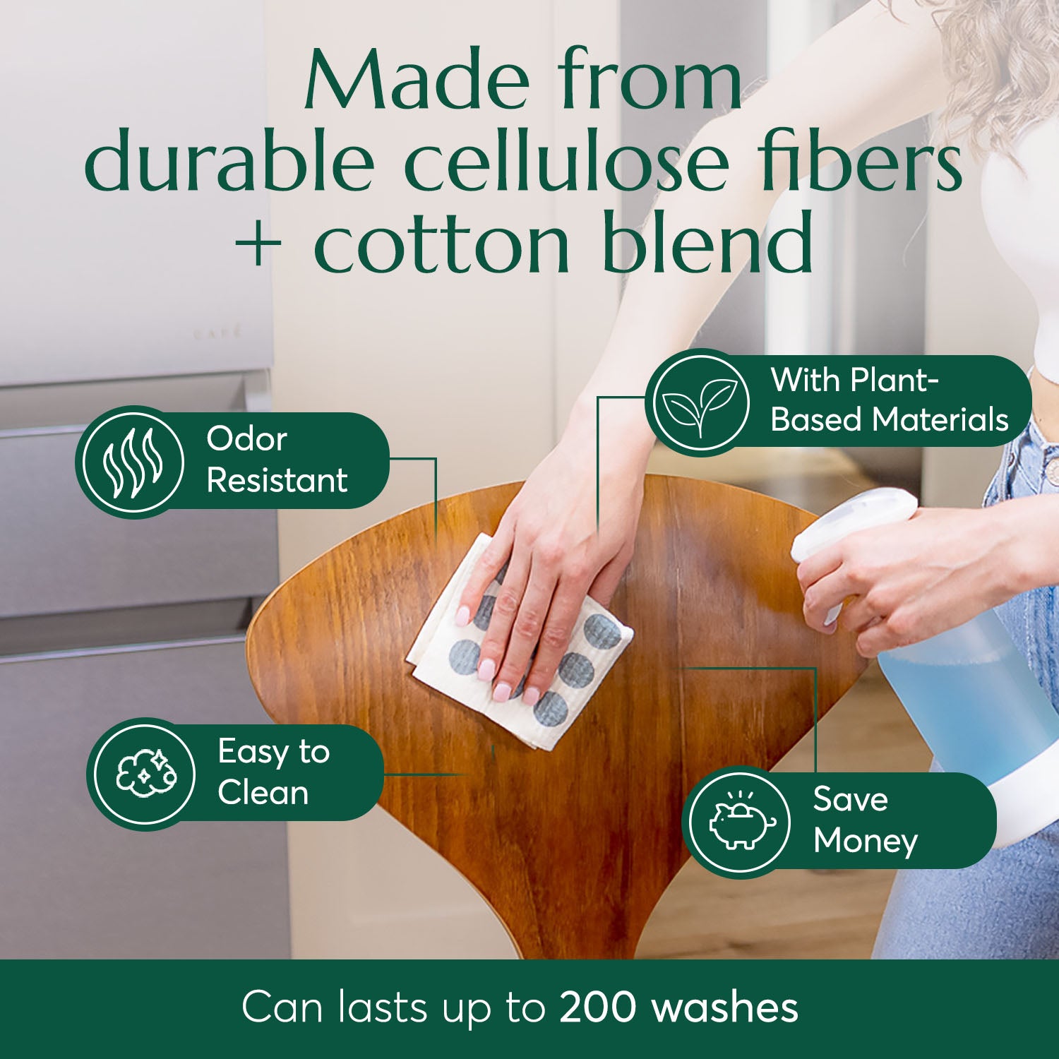 Reusable Kitchen Goods Reusable Kitchen Cloths – Cleanomic
