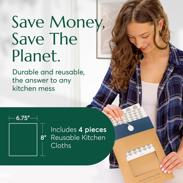 Reusablee Cloth Reusable Kitchen Cloths – Cleanomic